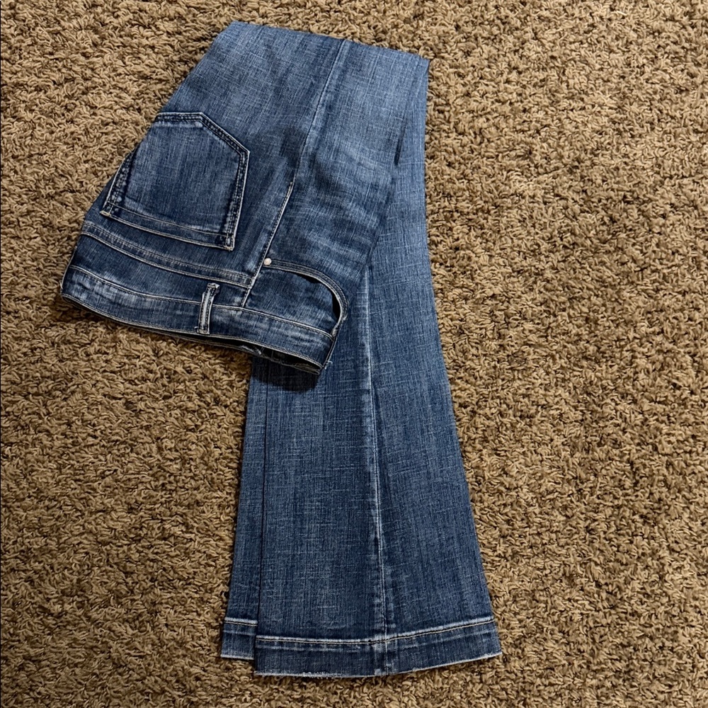 Stetson Women's Blue Flare Jeans